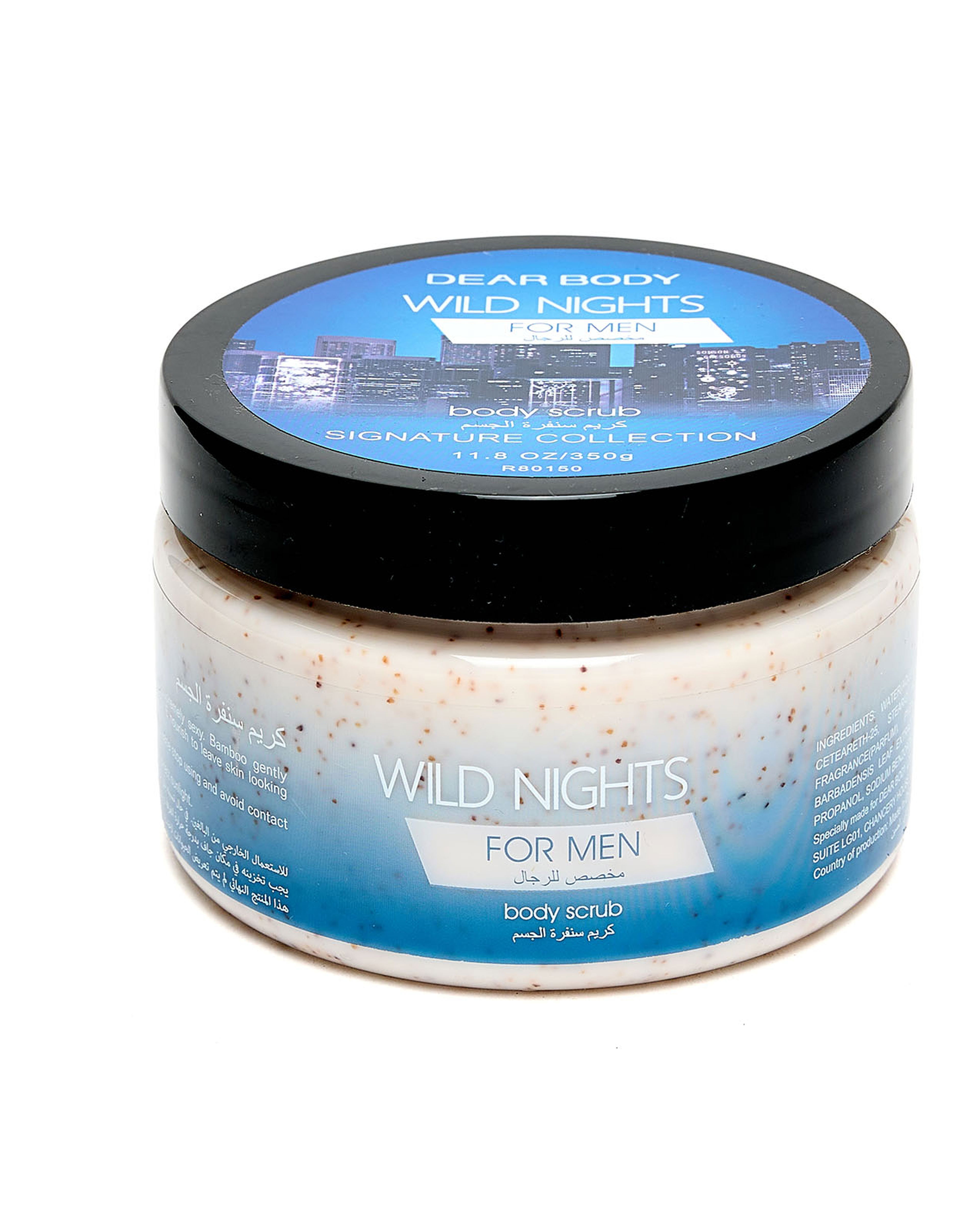 Wild Night Body Scrub For Men, 350ml